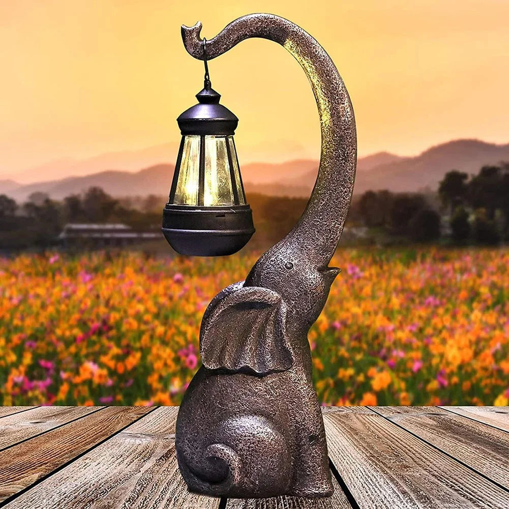 TrunkLight - Elephant Solar Lamp