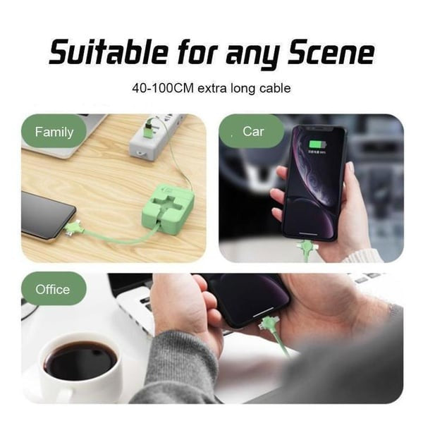 3 in 1 USB Fast Cable Phone Stand marnetic