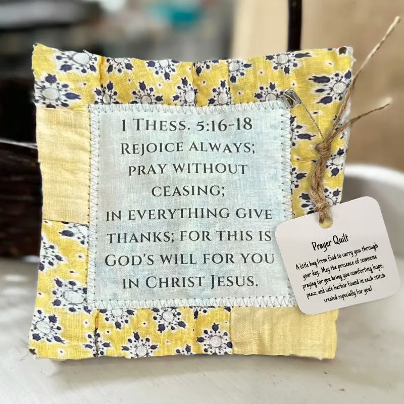 BlessingWrap - Cross Prayer Quilt