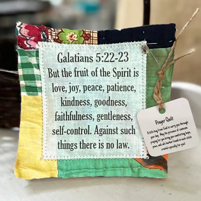 BlessingWrap - Cross Prayer Quilt