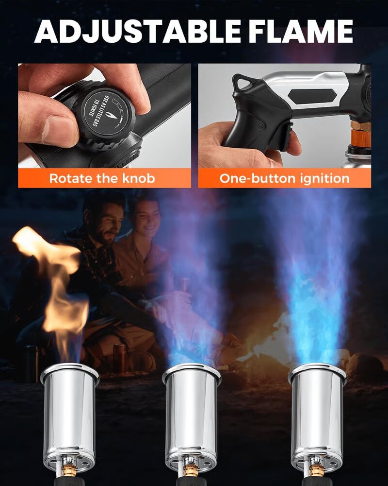 💥Powerful Propane Torch(Propane Tank Not Included)