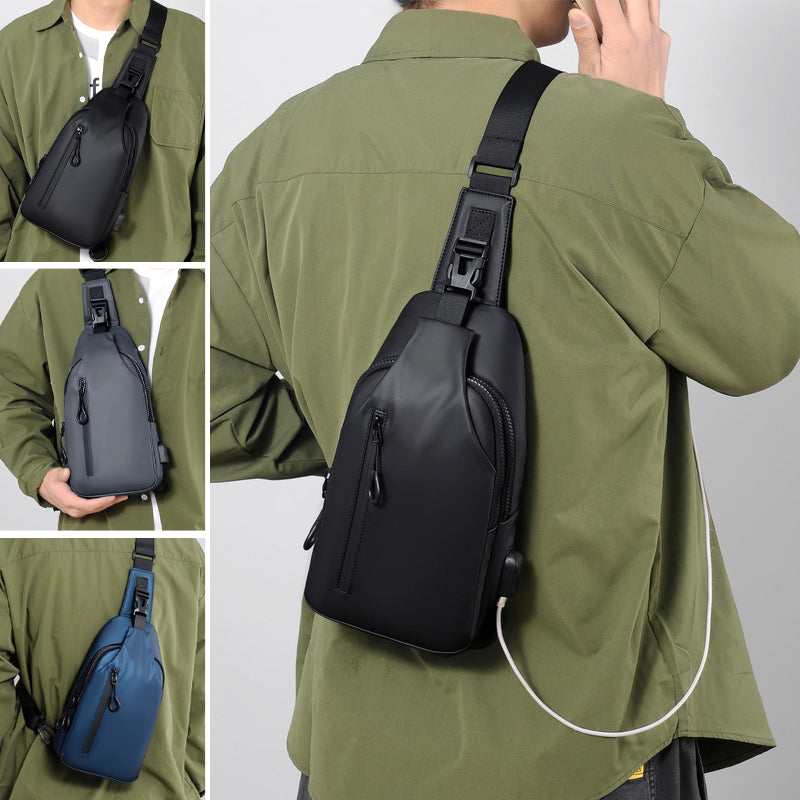 AquaCarry – Men’s Waterproof Shoulder Bag