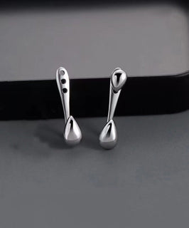 DropElegance – Minimalist Sterling Silver Studs