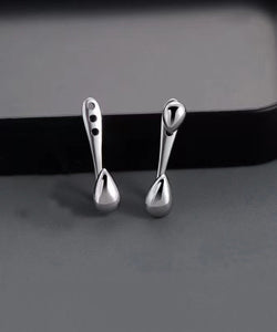 DropElegance – Minimalist Sterling Silver Studs