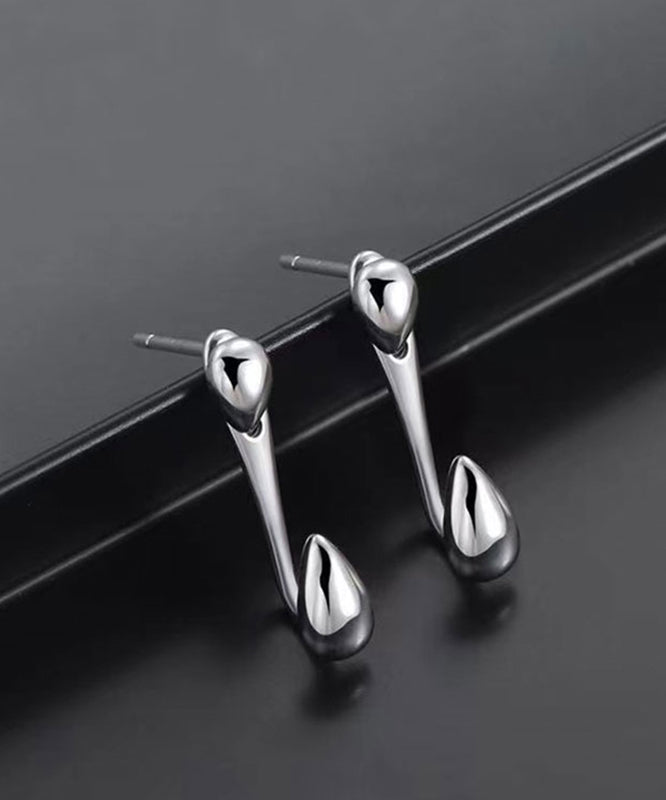 DropElegance – Minimalist Sterling Silver Studs