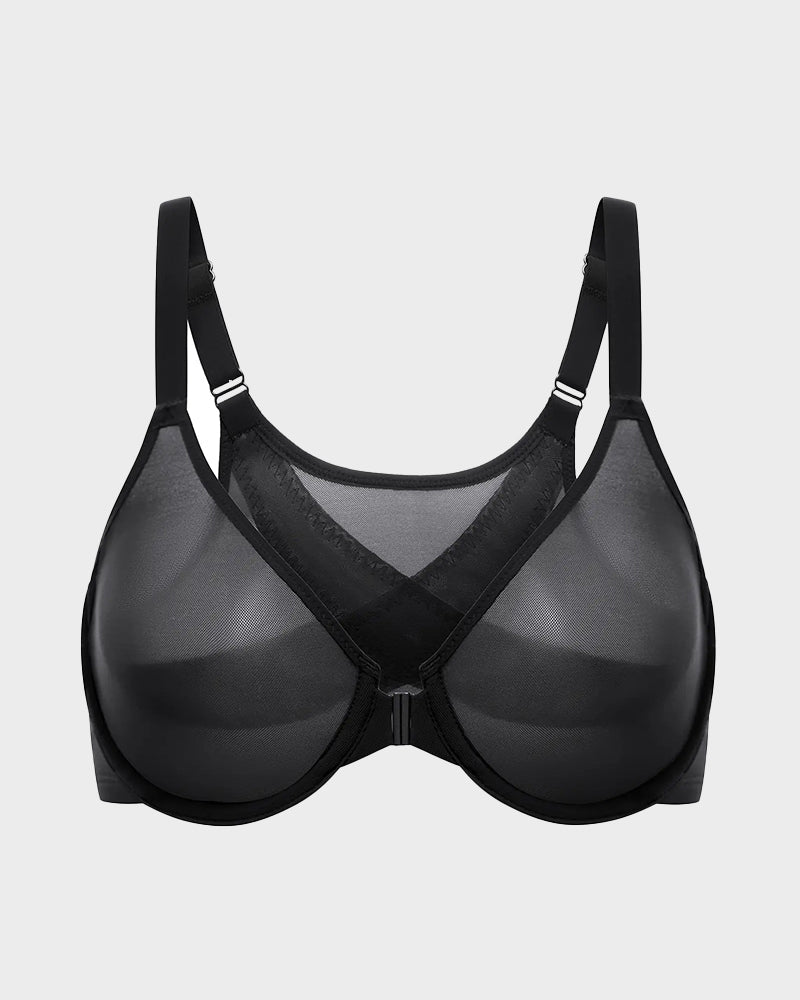 LiftEase – Front Closure Support Plunge Bra