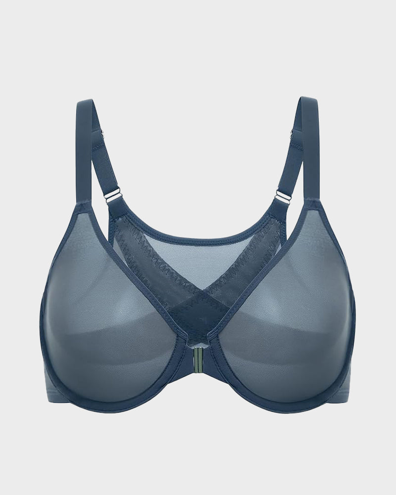 LiftEase – Front Closure Support Plunge Bra