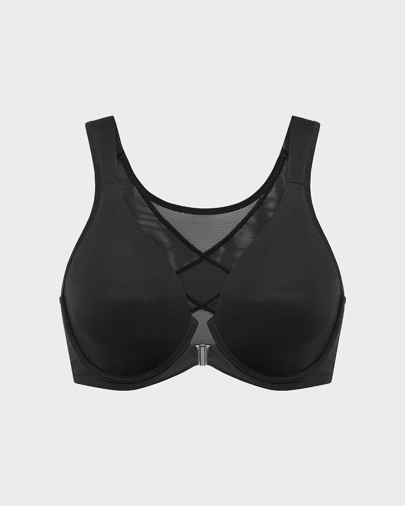 LiftEase – Front Closure Support Plunge Bra