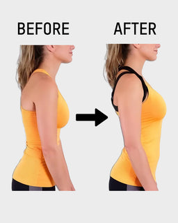 PostureEase – Front Closure Cross-Back Support Bra