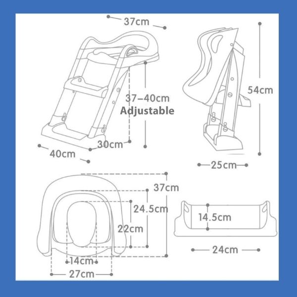 LittleHelper - Safe Toilet Seat & Ladder