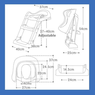 LittleHelper - Safe Toilet Seat & Ladder