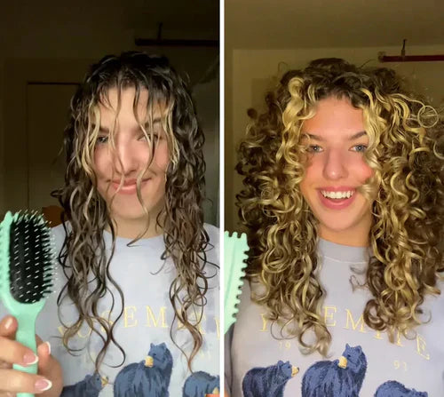 CurlAura – Frizz Free Defining Hairbrush