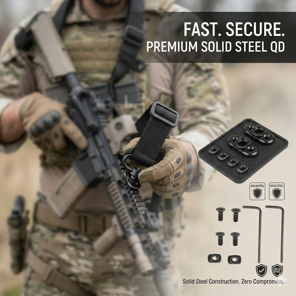 ✨LAST DAY ONLY 49% OFF🔥Quick-Adjust 2-Point Sling with Sling Swivels