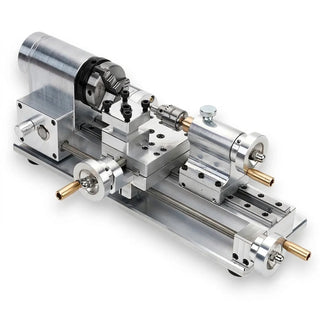 MetalForge – Precision 80W Mini Benchtop Metal Lathe