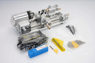 MetalForge – Precision 80W Mini Benchtop Metal Lathe