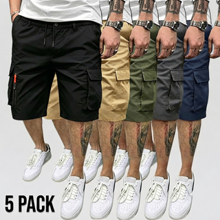 The Go-To Cargo Shorts (5-Pack)