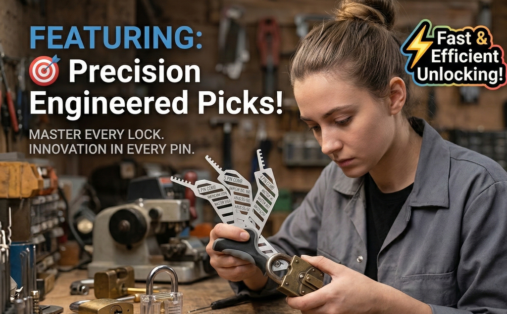 KeyRescue – Comb Lock Pick Tool