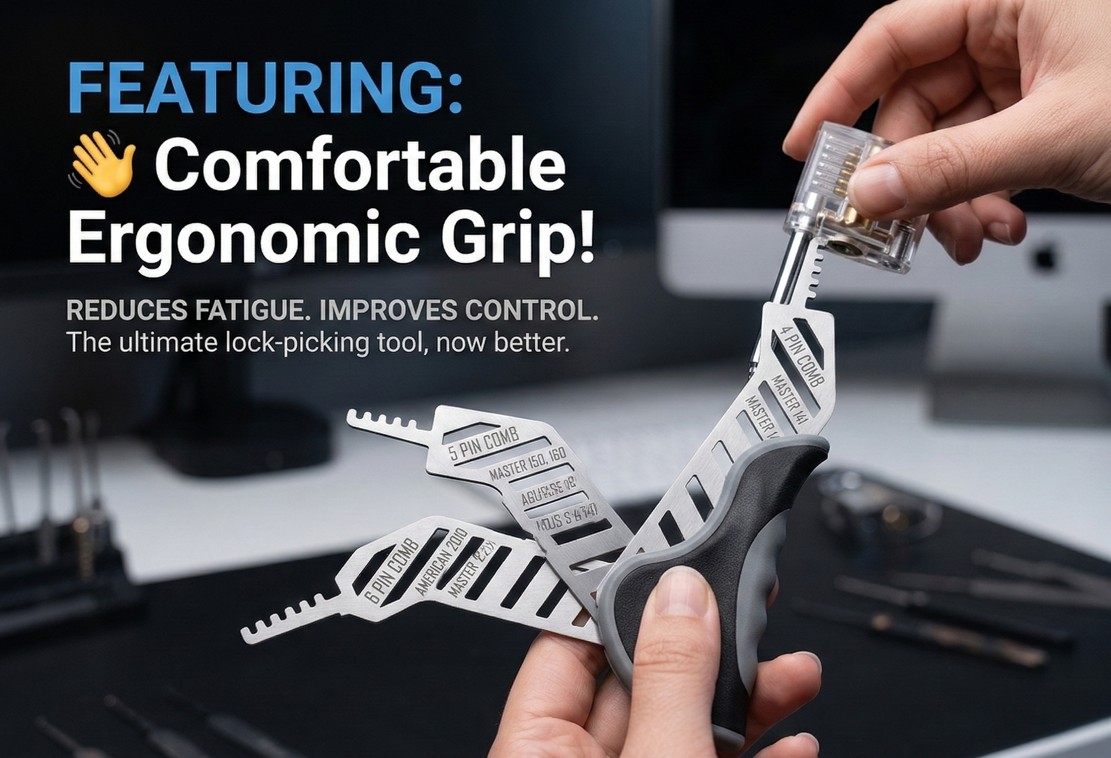 KeyRescue – Comb Lock Pick Tool