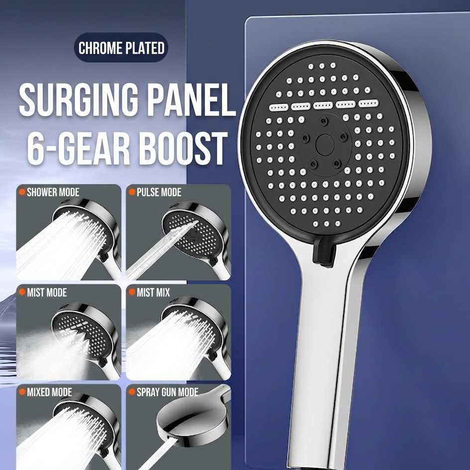 HydroFlow – Premium Multi-Mode Spa Shower Head
