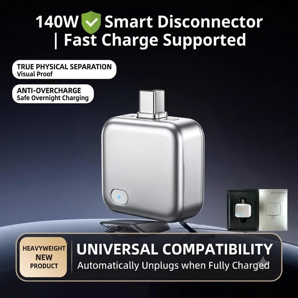 VoltSecure – Physical Disconnect Fast Charging Device