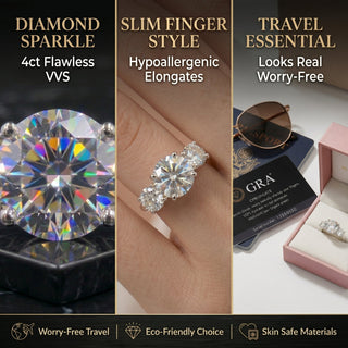 EternaLux – 4CT Trinity Ring
