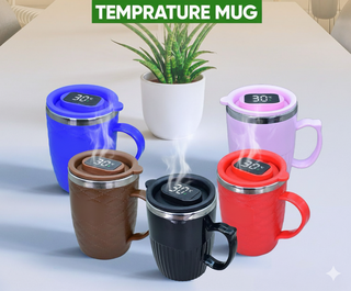 ThermoGlow – LED Temperature Display Mug