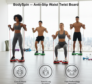 BodySpin – Anti-Slip Waist Twist Board