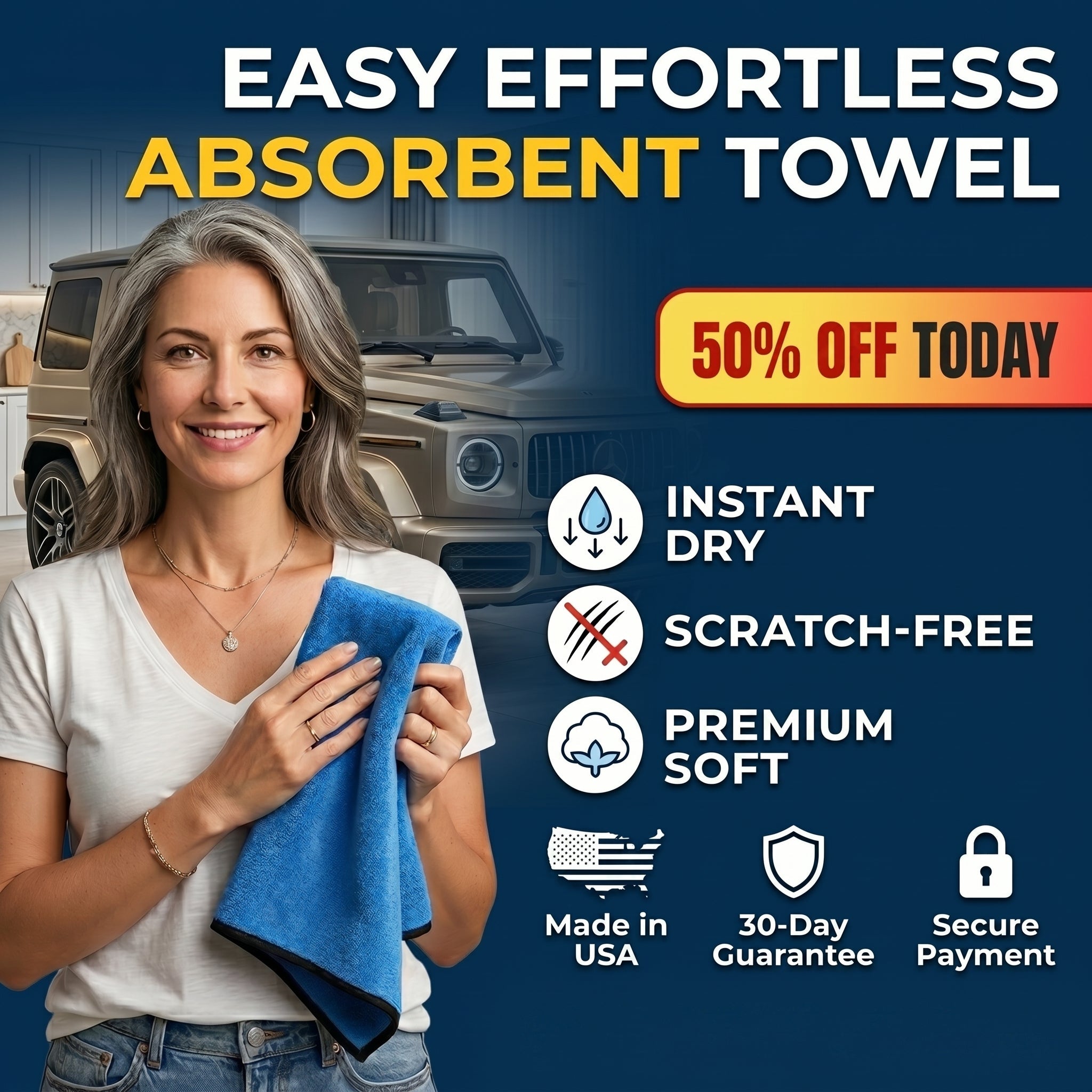 DryEase – Ultra Absorbent Towel