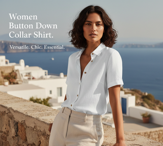 LuxeForm – Stylish Women’s Collar Shirt