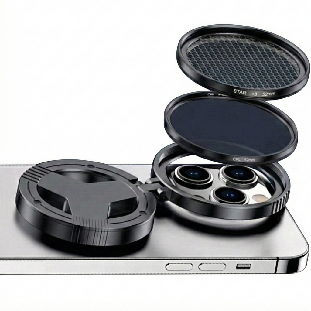 PixelPro - Magnetic Clip-On Camera Lenses for Every Phone
