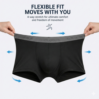 FreshCore – Breathable Ice Silk Support Trunks