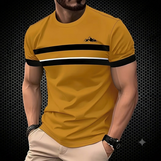 UrbanShade – Gradient Stripe T-Shirt Set