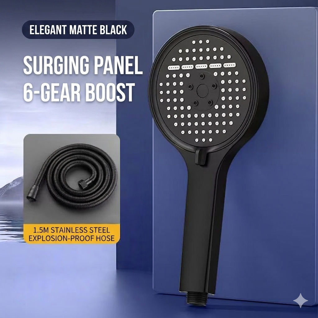 HydroFlow – Premium Multi-Mode Spa Shower Head