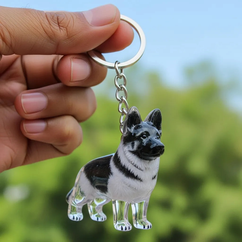 PawMemento – Dog Hair Keepsake Keychain Charm