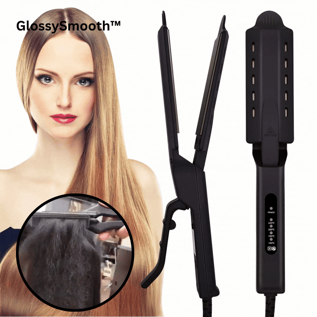 SmoothAura – Instant Hair Straightening & Shine Tool