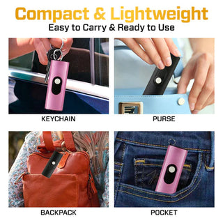 2 IN 1 PocketGuard 50M Stun USB Keychain marnetic