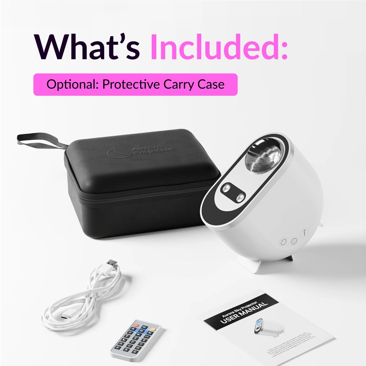 CosmoGlow - Northern Lights Projector for Stress Relief & Mood Lighting