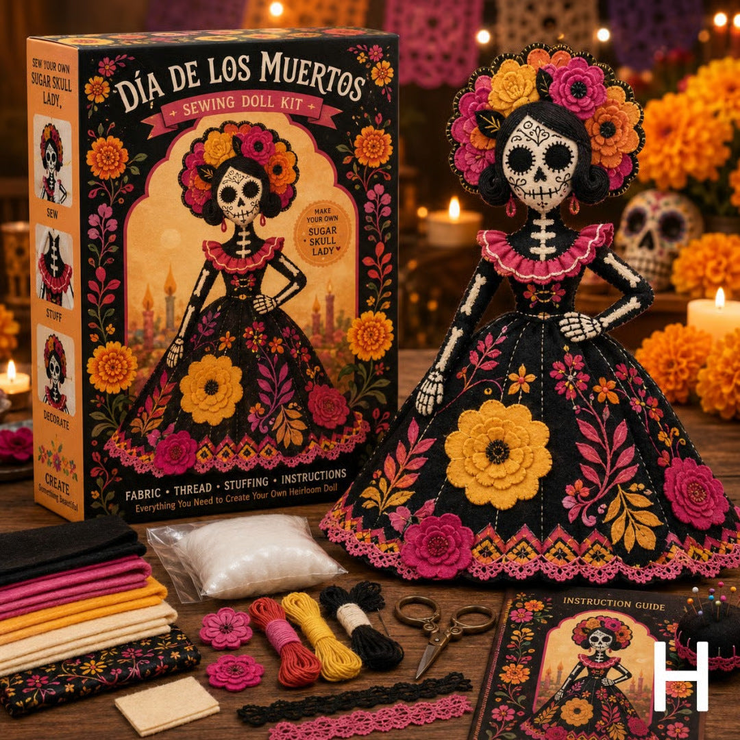 CatrinaCraft – Day of the Dead DIY Doll Kit