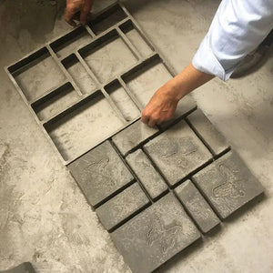 DIY Path Floor Mould Marnetic