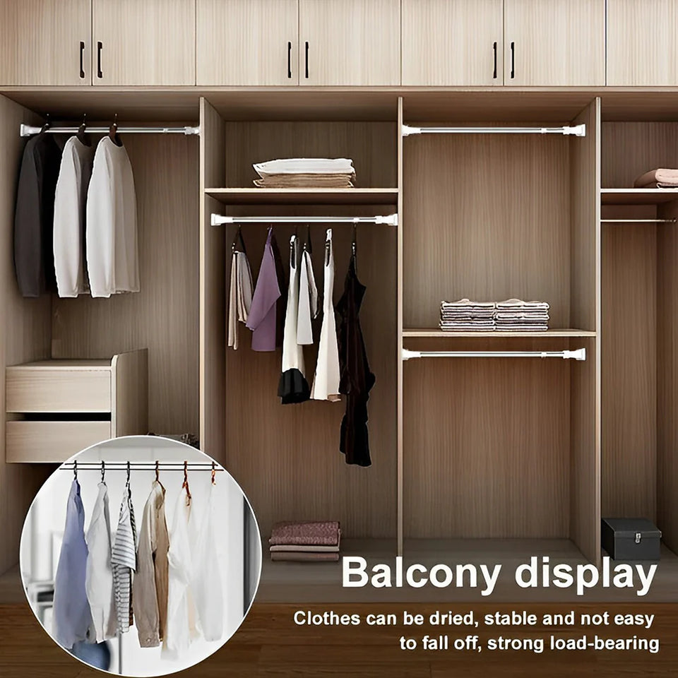 ExtendRack – Telescopic Clothes Hanger Rod