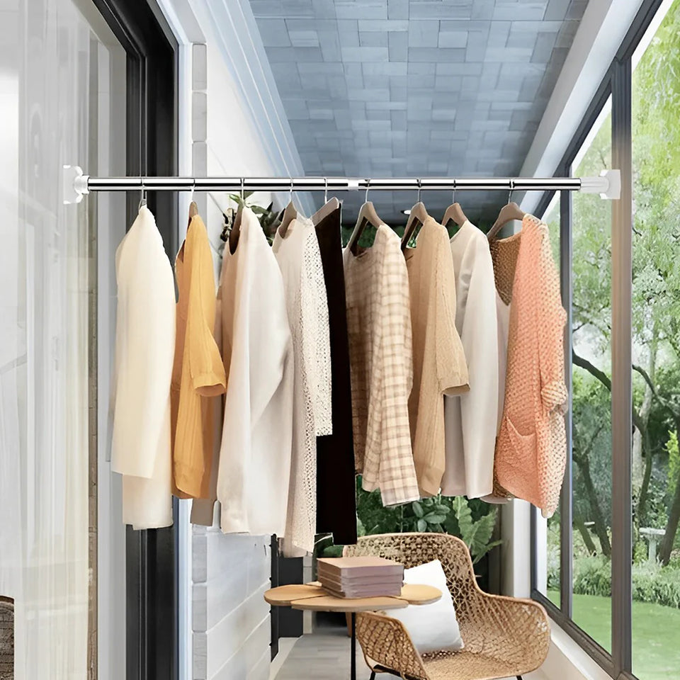 ExtendRack – Telescopic Clothes Hanger Rod