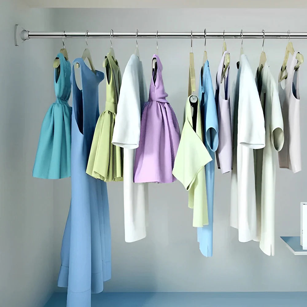 ExtendRack – Telescopic Clothes Hanger Rod