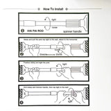 ExtendRack – Telescopic Clothes Hanger Rod