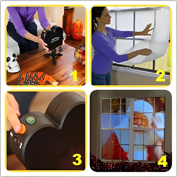 HauntBeam – 3D Holographic Halloween Display