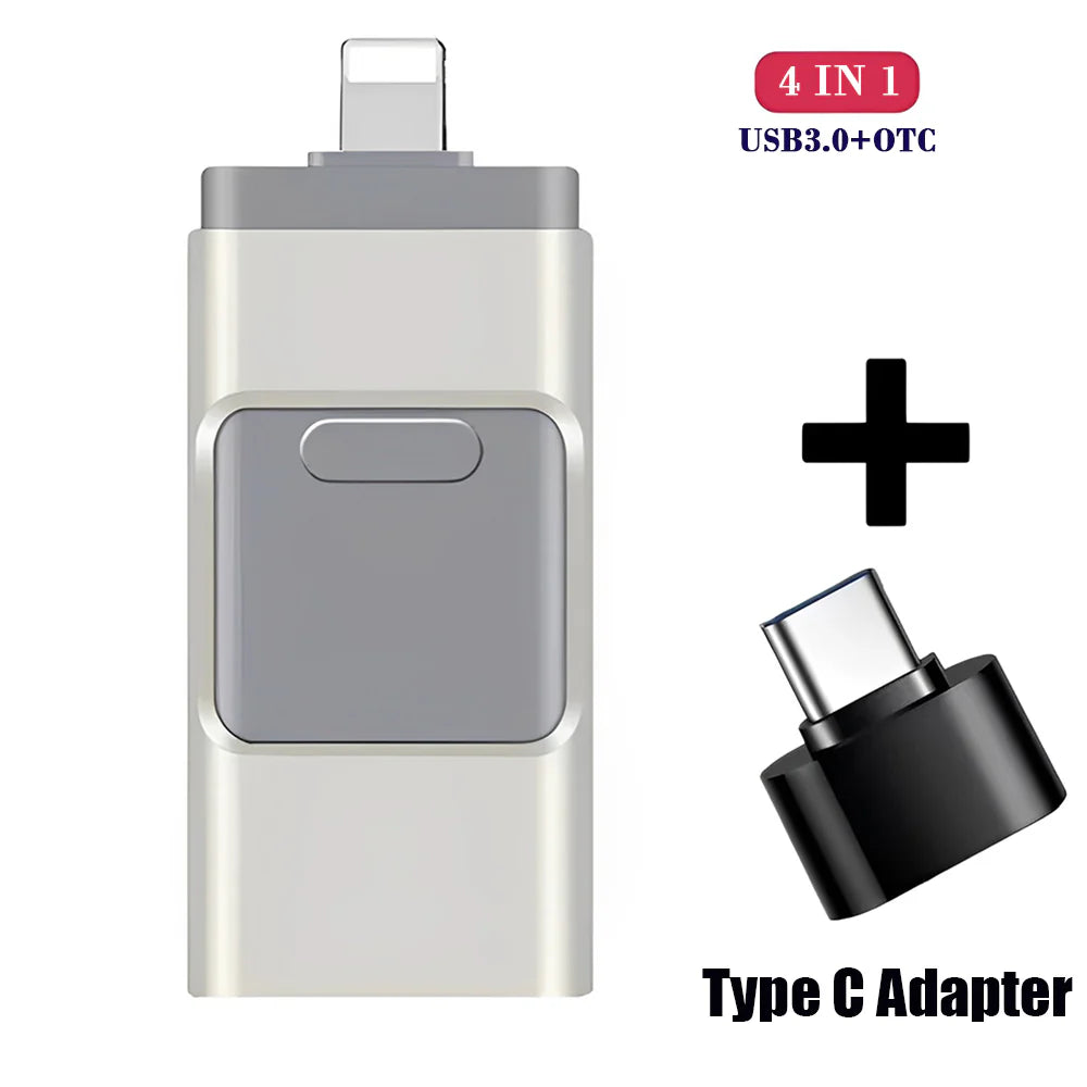 DataForge | 4-in-1 High-Speed Multi USB Drive