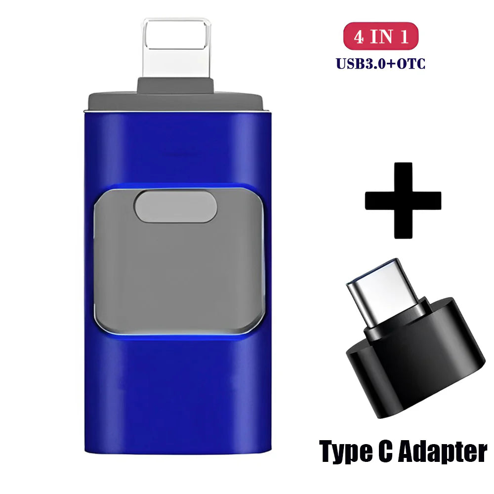 DataForge | 4-in-1 High-Speed Multi USB Drive