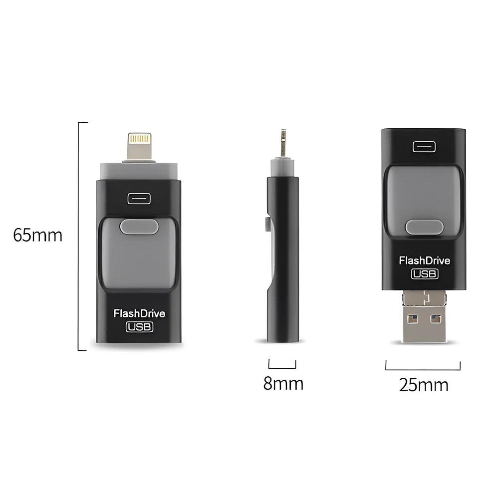 DataForge | 4-in-1 High-Speed Multi USB Drive