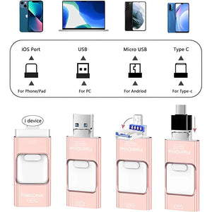 DataForge | 4-in-1 High-Speed Multi USB Drive