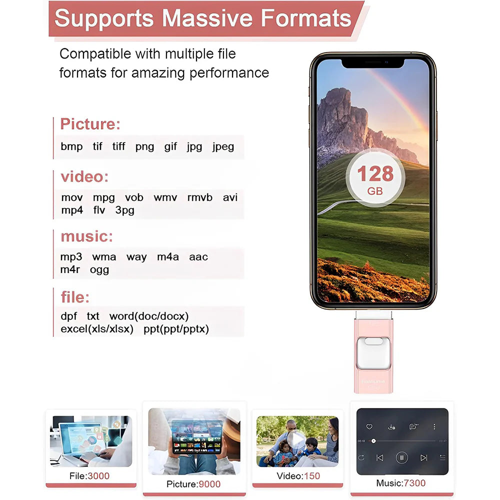 DataForge | 4-in-1 High-Speed Multi USB Drive