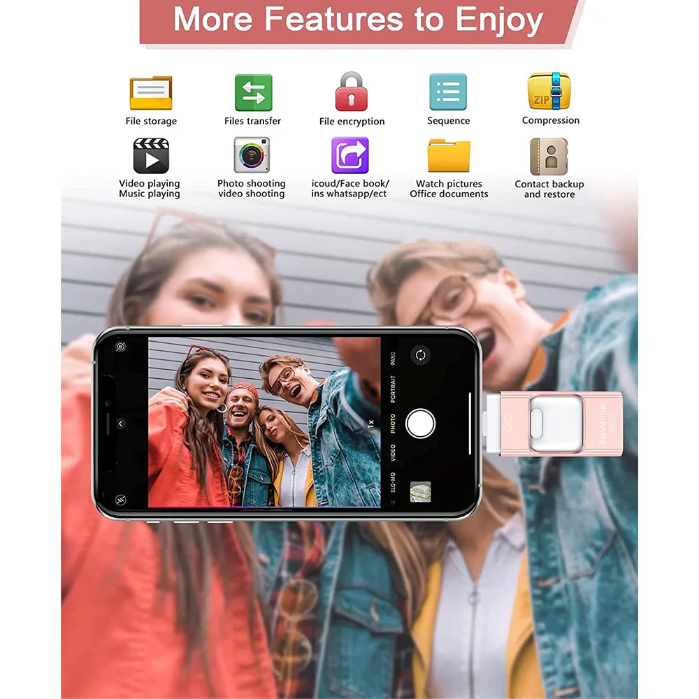 DataForge | 4-in-1 High-Speed Multi USB Drive